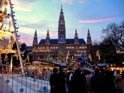 Самые популярные рождественские ярмарки Европы: Вена Австрия. Афиша Днепра