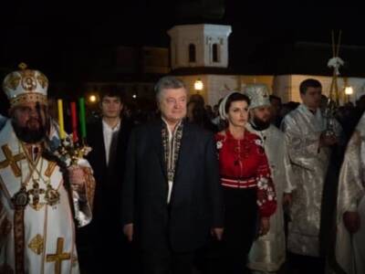 Порошенко поздравил украинцев с Пасхой. Афиша Днепра