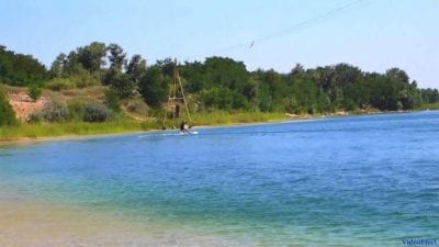 Голубые озера Каменское Днепропетровская область достопримечательности