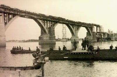Мерефо-Херсонский мост в Днепре