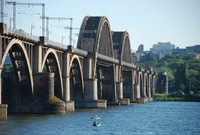 Мерефо-Херсонский мост в Днепре фото
