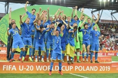 Два гола днепрянина позволили сборной Украины стать чемпионом мира