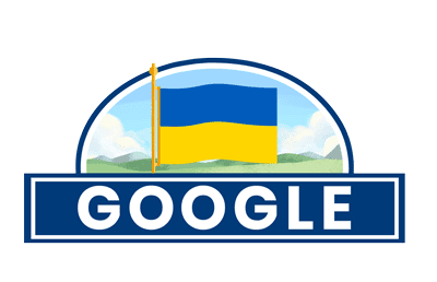Google поздравил украинцев с Днем независимости новым дудлом. Афиша Днепра.