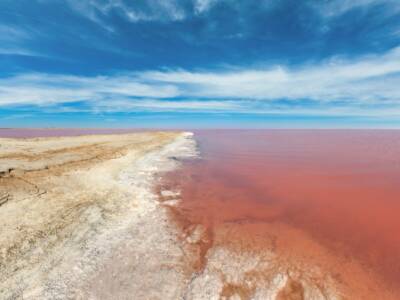 Розовое озеро в Украине: где находится и лечебные свойства. Афиша Днепра.