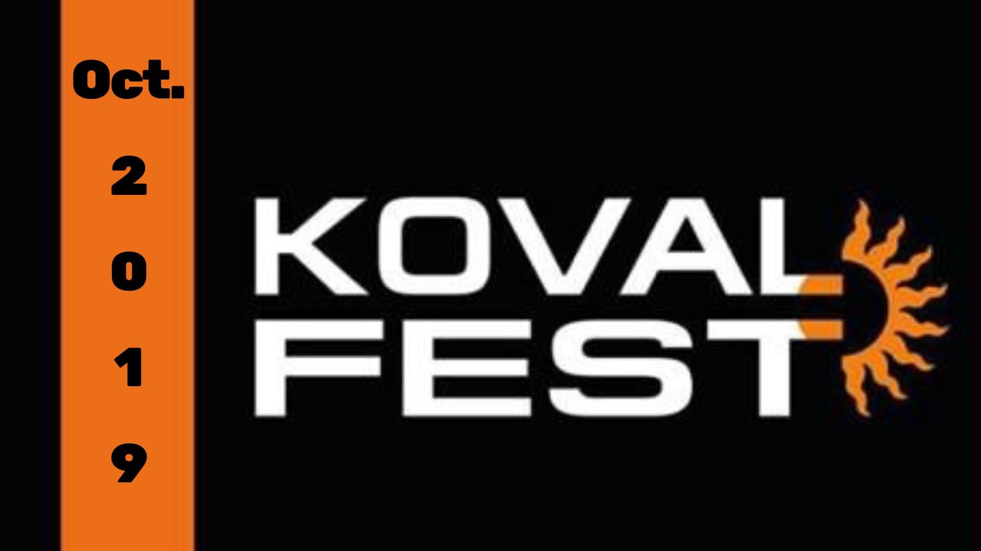 Koval Fest 2019 Днепр, 12.10.2019, цена, даты, купить билеты. Афиша Днепра