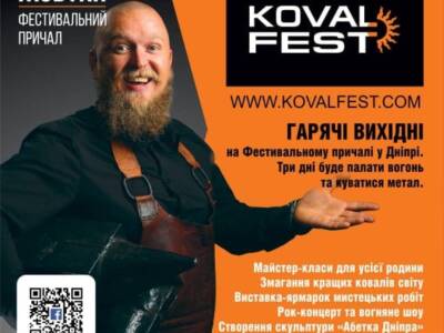 У Дніпрі відбуватиметься триденний «KOVAL fest-2019»