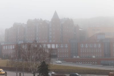 Туманный Днепр завораживает (ФОТО). Афиша Днепра