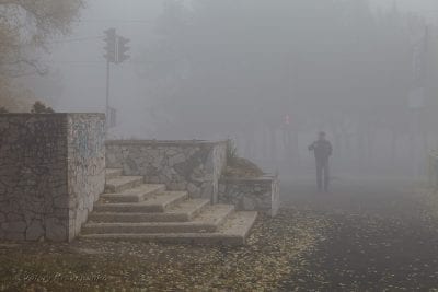 Туманный Днепр завораживает (ФОТО)
