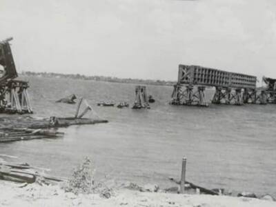 Появилось уникальное фото моста в Днепре 70 лет назад. Афиша Днепра
