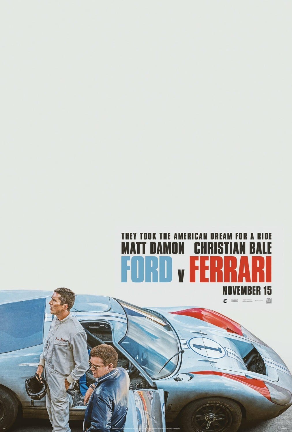 Ford v. Ferrari (eng) - Днепр, расписание сеансов, цены, купить билеты. Афиша Днепра