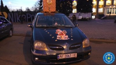 На Днепропетровщине состоялся новогодний автопробег (Фото). Афиша Днепра