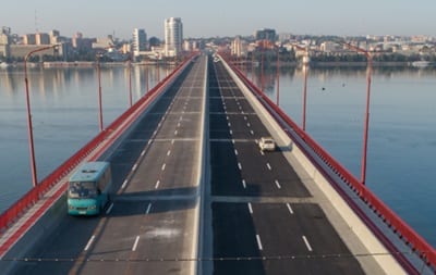 Историческое фото: в Сети показали кадр с торжественного открытия Нового моста. Афиша Днепра