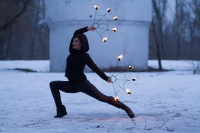 Артистка из Днепра покоряет мир своим огненным шоу (Фото). Афиша Днепра
