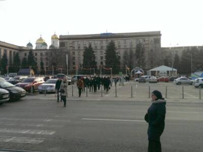 Как выглядела площадь Героев Майдана в Днепре с другой планировкой. Афиша Днепра