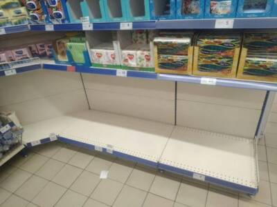 Бумажный бум: в супермаркетах Днепра размели туалетную бумагу. Афиша Днепра