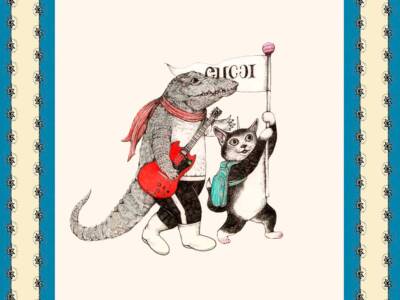 Gucci выпустил скетчбук-раскраску, которую можно скачать бесплатно. Афиша Днепра