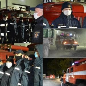Спасатели Днепра и области выехали в Чернобыль для помощи в ликвидации катастрофы. Афиша Днепра