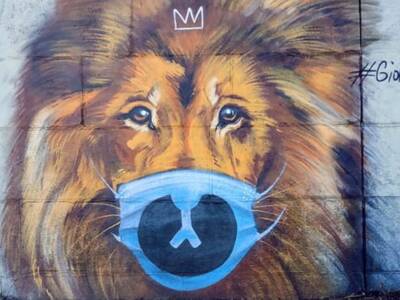 Хроники карантина: В Днепре появился лев в коронавирусной маске! Афиша Днепра
