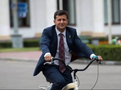 Владимир Зеленский покатался на велосипеде: во сколько это обошлось украинцам.. Афиша Днепра