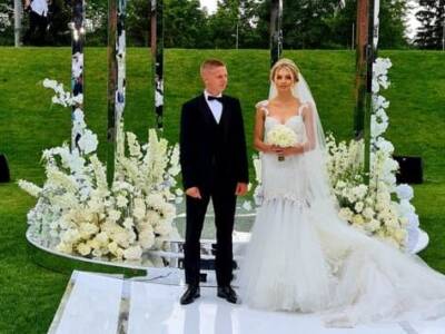 Влада Седан вышла замуж за Александра Зинченко: образ невесты. Афиша Днепра