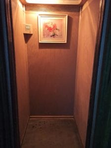 Искусство в неожиданном месте: лифт днепровской многоэтажки украсила картина (Фото)