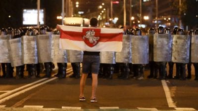 Как в Украине и мире поддерживают белорусские протесты (Фото)