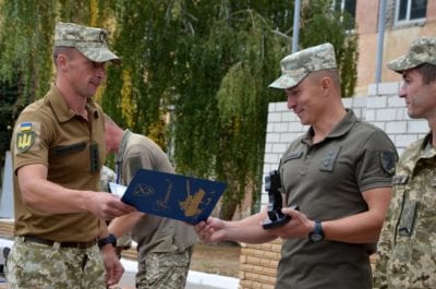 Боец 93-й бригады Холодный Яр стал чемпионом по военизированному кроссу среди мужчин