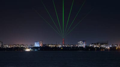 Подарунок на День міста: у Дніпрі покажуть унікальне світло-лазерне шоу. Афиша Днепра