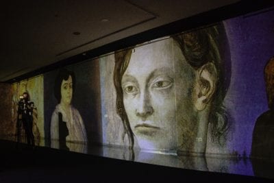 У Дніпрі відкрилася перша діджитал-виставка «Пікассо: періоди геніальності». Афиша Днепра