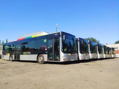 В Днепр доставили новые автобусы, которые скоро выйдут на маршруты города. Афиша Днепра