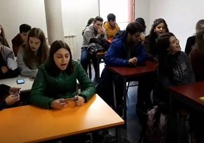 Как студенты тронули до слез песней-молитвой за Украину (ВИДЕО). Афиша Днепра
