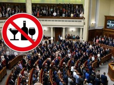 "Слуги народа" на заседании Рады обсуждали введение "сухого закона" во фракции. Афиша Днепра