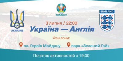 Фан-зоны в Днепре: где поддержать сборную Украины по футболу на «Евро-2020». Афиша Днепра