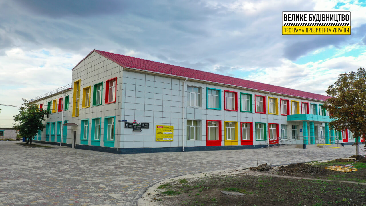 Реконструкция школьного стадиона завершается в Карповке. Афиша Днепра