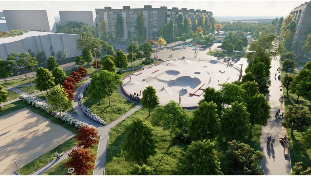 В Днепре появится уникальный для Украины скейт-парк. Афиша Днепра