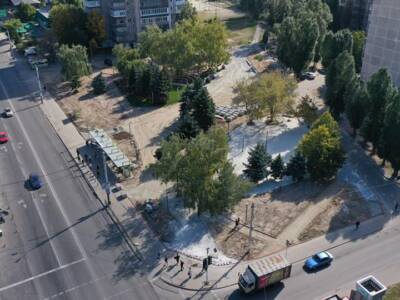 Сквер на левом берегу Днепра преображается на глазах (ФОТО). Афиша Днепра