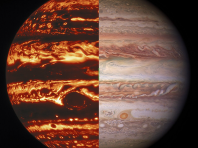 Появилось первое 3D-изображение атмосферы Юпитера. Афиша Днепра