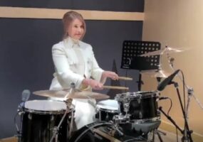 Юлия Тимошенко сыграла на барабанах: видео. Афиша Днепра