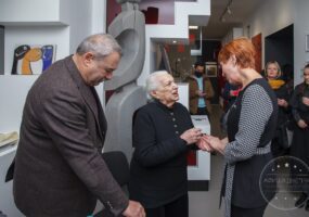 80 лет спустя: одноклассница Вадима Сидура посетила музей его имени в Днепре Афиша Днепра